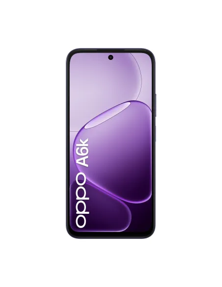 OPPO A6k AI Smartphone, doppia fotocamera 13MP+QVGA, Selfie 5MP, Display 6.75” 120HZ IPS HD+, 6100mAh, RAM