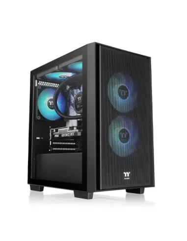 Thermaltake Versa H16 TG ARGB Micro Tower Nero