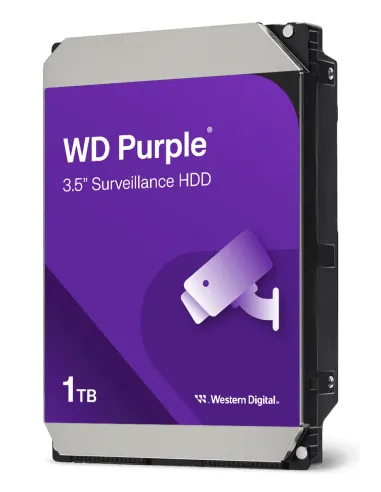 Western Digital Purple disco rigido interno 1 TB 5400 Giri min 64 MB 3.5" Serial ATA III