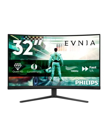 Philips Evnia 32M2C3500L 00 Monitor PC 80 cm (31.5") 2560 x 1440 Pixel Quad HD LCD Nero
