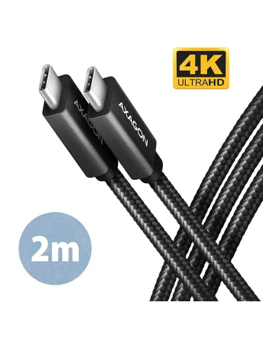 Axagon BUCM32-CM20AB cavo USB USB 3.2 Gen 2x2 2 m USB C 20 Gbit s 100 W Nero