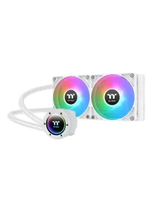 Thermaltake TH240 V2 ARGB Processore Kit di raffreddamento a liquido 24 cm Bianco 1 pz