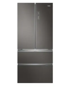 Haier HB18FGSAAA Libera installazione 539 L Argento, Titanio