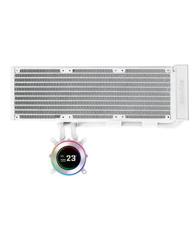 Lian Li GA II Hydroshift II LCD-C 360N Processore Raffreddatore di liquidi tutto in uno Bianco