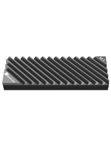 Jonsbo M.2-3 GREY sistema di raffreddamento per computer Unità allo stato solido Dissipatore di calore Radiatore Nero, Grigio 1