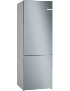 Bosch Serie 4 KGN492LDF Frigorifero Combinato da libera installazione 203 x 70 cm Metal look Classe D