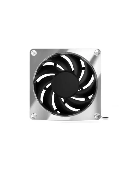 Alphacool Apex Stealth Metall Case per computer Ventilatore 12 cm Cromo 1 pz