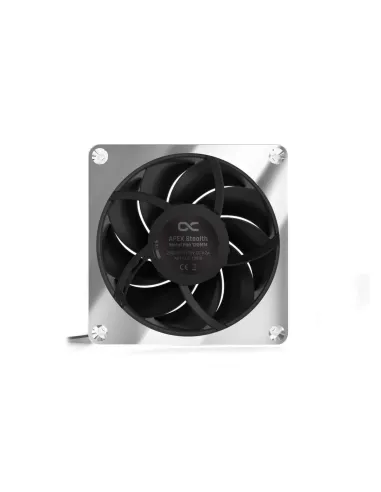 Alphacool Apex Stealth Metall Case per computer Ventilatore 12 cm Cromo 1 pz