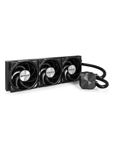 Montech HyperFlow Silent 360 Processore Raffreddatore di liquidi tutto in uno 12 cm Nero 1 pz