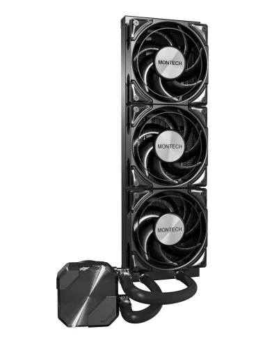 Montech HyperFlow Silent 360 Processore Raffreddatore di liquidi tutto in uno 12 cm Nero 1 pz