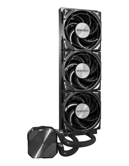 Montech HyperFlow Silent 360 Processore Raffreddatore di liquidi tutto in uno 12 cm Nero 1 pz