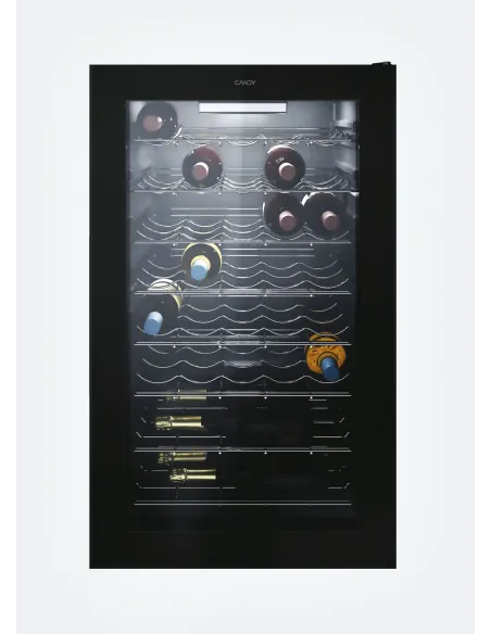 Candy DiVino CWC 150 EM NF Cantinetta vino con compressore Libera installazione Nero 41 bottiglia bottiglie