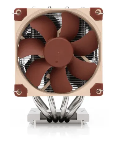 Noctua NH-D9 DX-4677 4U sistema di raffreddamento per computer Processore Raffreddatore d'aria 9,2 cm Alluminio, Beige, Marrone