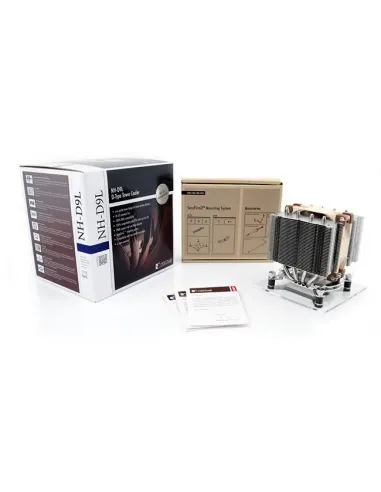 Noctua NH-D9L sistema di raffreddamento per computer Processore Refrigeratore 9,2 cm Metallico