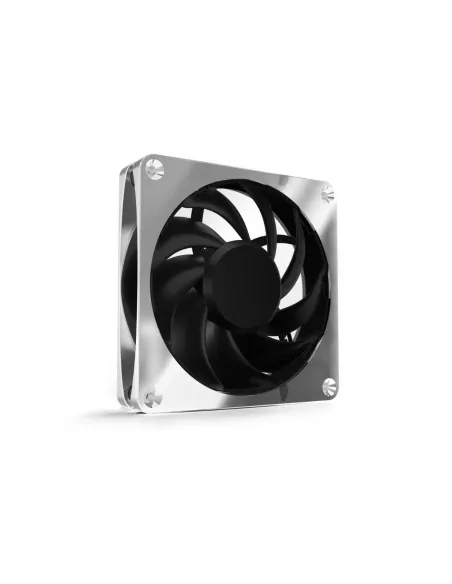 Alphacool Apex Stealth Metall Case per computer Ventilatore 12 cm Cromo 1 pz