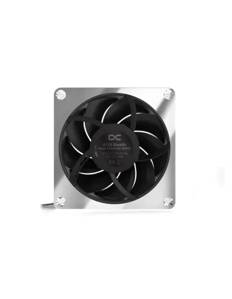 Alphacool Apex Stealth Metall Case per computer Ventilatore 12 cm Cromo 1 pz