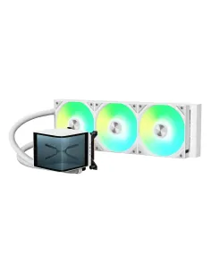 TRYX PANORAMA ARGB 360 Processore Kit di raffreddamento a liquido 12 cm Bianco 1 pz