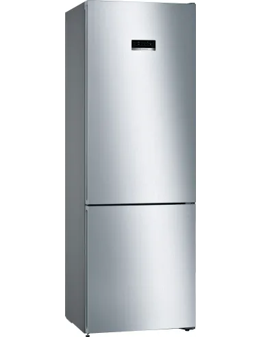 Bosch Serie 4 KGN49XLEA Frigorifero Combinato da libera installazione 203 x 70 cm Metal look Classe E