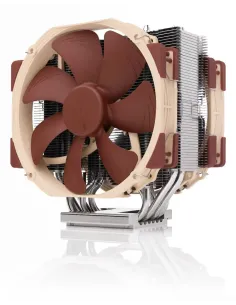 Noctua NH-U14S TR5-SP6 sistema di raffreddamento per computer Processore Raffreddatore d'aria 14 cm Marrone chiaro 1 pz