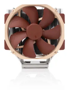 Noctua NH-U14S TR5-SP6 sistema di raffreddamento per computer Processore Raffreddatore d'aria 14 cm Marrone chiaro 1 pz 2