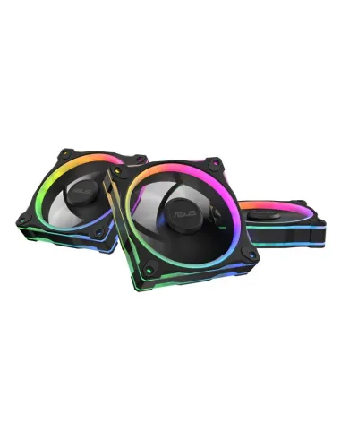 ASUS Prime MR120 Fan ARGB Reverse Black 3in1 Case per computer Ventilatore 12 cm Nero 3 pz