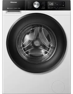 Hisense WD3S8043BW3 lavasciuga Libera installazione Caricamento frontale Bianco