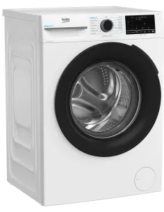 Beko b300 BMW8149DB Lavatrice 8kg, classe A-30%, 1400giri, linea estetica NX, motore inverter, display touch, porta nera, 2