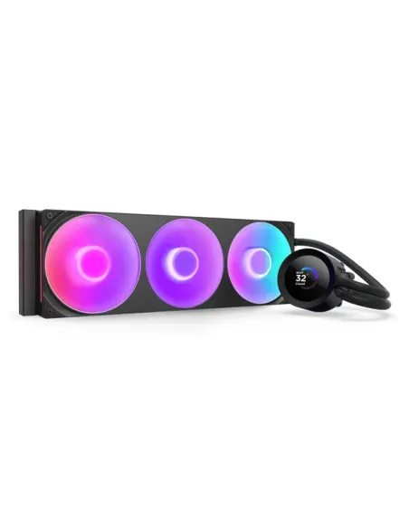 NZXT Kraken Plus 360 RGB Processore Raffreddatore di liquidi tutto in uno Nero 1 pz