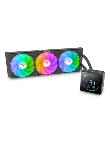 Thermaltake TH360-S V3 ARGB Processore Raffreddatore di liquidi tutto in uno 12 cm Nero 1 pz