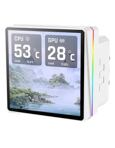 Thermaltake TH360 V3 Ultra ARGB Processore Raffreddatore di liquidi tutto in uno 12 cm Bianco 1 pz