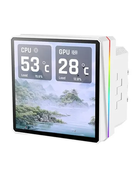 Thermaltake TH360 V3 Ultra ARGB Processore Raffreddatore di liquidi tutto in uno 12 cm Bianco 1 pz