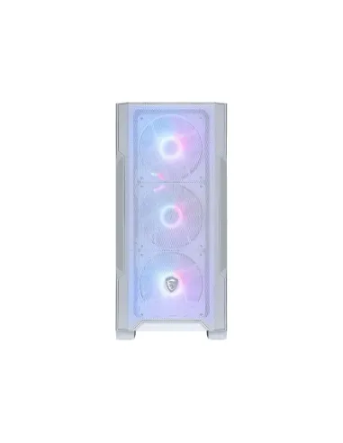 MSI MAG Forge M100R Midi Tower Trasparente, Bianco