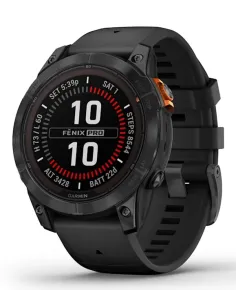 Garmin fēnix 7 Pro Solar Edition 3,3 cm (1.3") MIP 47 mm Digitale 260 x 260 Pixel Touch screen Nero, Grigio Wi-Fi GPS