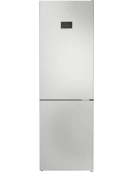 Bosch Serie 4 KGN367LDF Frigorifero Combinato da libera installazione 186 x 60 cm Metal look Classe D