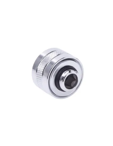 Alphacool Eiszapfen Pro Anschluss 16mm Hardtube Fitting G1/4, 6-Pack - chrome