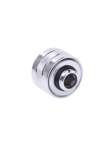 Alphacool Eiszapfen Pro Anschluss 16mm Hardtube Fitting G1/4, 6-Pack - chrome