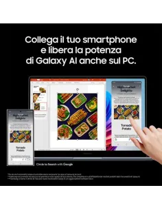 Samsung Galaxy Book4 Edge è un Notebook con processore Snapdragon X Elite X1E-80-100, 16GB di RAM DDR5 e 512GB di memoria di ar